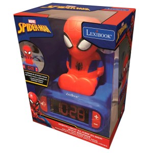 Marvel Spiderman Digital 3D alarm clock box